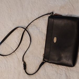 EUC Coach black crossbody purse